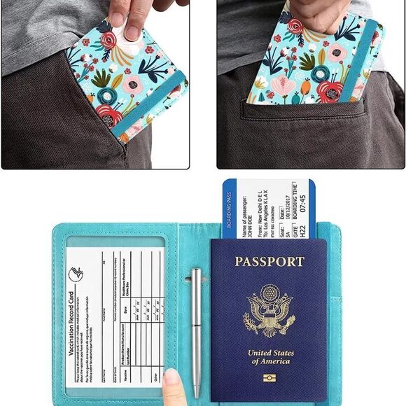 Leather Passport Cover  - Picture 5 of 5